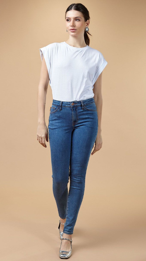 CALÇA JEANS SKINNY CLARA 