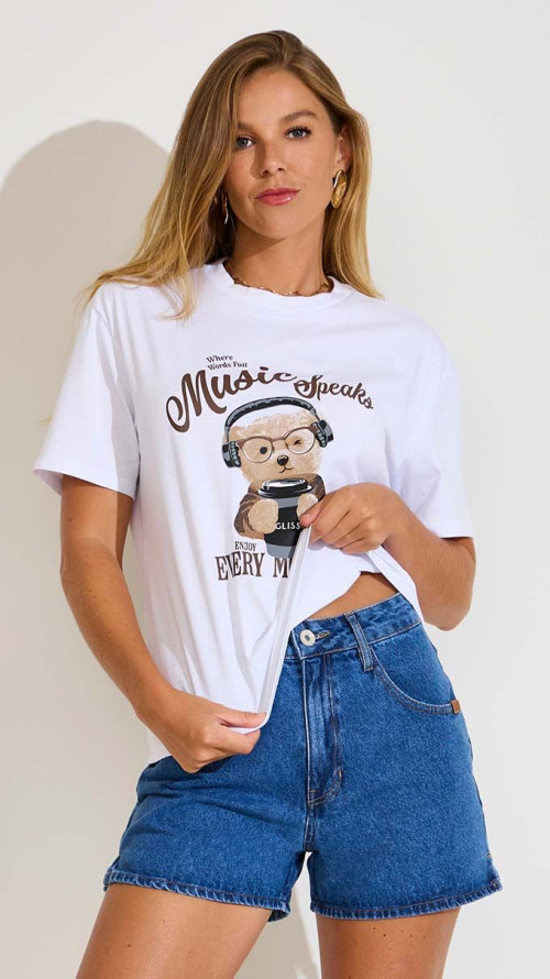 SHORT JEANS MOM KAROL ABERTURA LATERAL