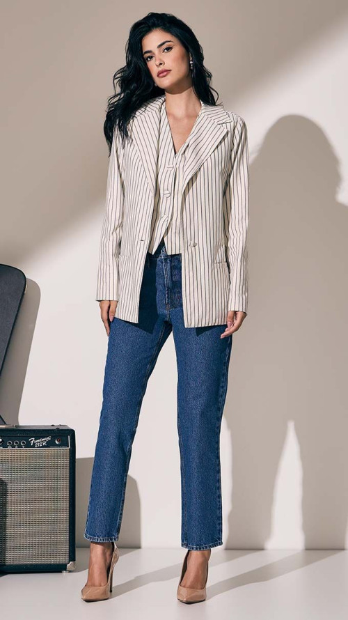 BLAZER TRADICIONAL LISTRADO
