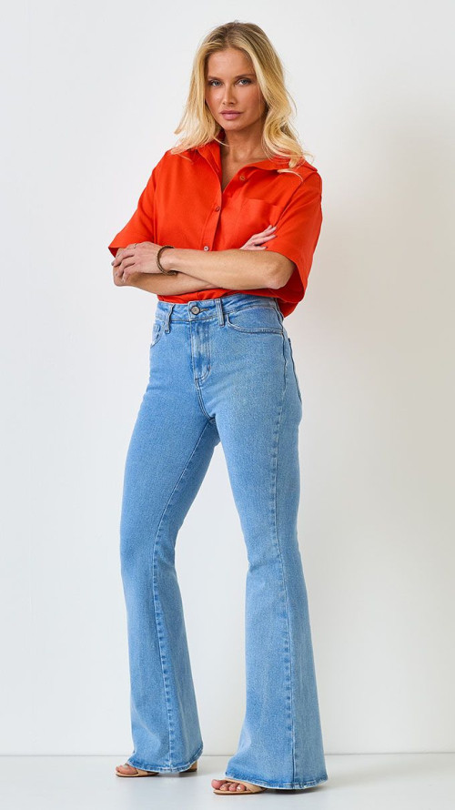 CALÇA MAXI FLARE