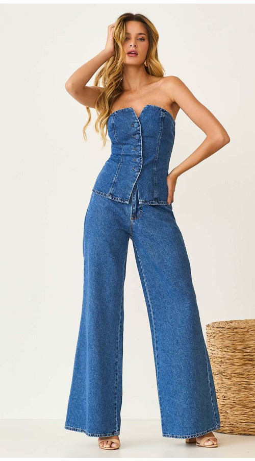 CALÇA MAXI WIDE LEG