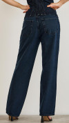 CALÇA JEANS WIDE LEG CÓS BAIXO