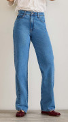 CALÇA JEANS WIDE LEG BÁSICA