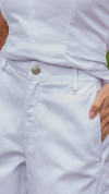 CALÇA DE SARJA BAGGY BALLON BRANCA
