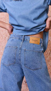CALÇA JEANS BAGGY BALLOON PENCES