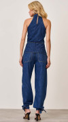 CALÇA JEANS HAREM ALADIM LAÇO