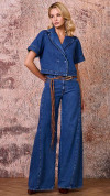 CALÇA JEANS SUPER WIDE LEG RECORTES