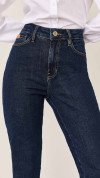 CALÇA JEANS FLARE ABERTURA LATERAL