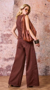 CALÇA SARJA PANTALONA MARROM