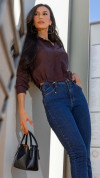 CALÇA JEANS FLARE BOOT CUT