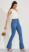 CALÇA JEANS FLARE NORONHA