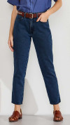 CALÇA JEANS MOM ESCURA