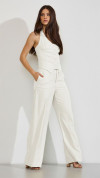 CALÇA PANTALONA LINHO OFF WHITE
