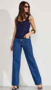 CALÇA JEANS WIDE LEG BÁSICA