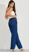 CALÇA JEANS JUMBO FILIGRANA