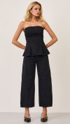CALÇA JEANS BARREL CROPPED