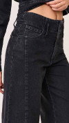 CALÇA JEANS BARREL CROPPED