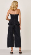 CALÇA JEANS BARREL CROPPED