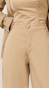 CALÇA SLOUCH ALFAIATARIA BEGE