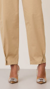 CALÇA SLOUCH ALFAIATARIA BEGE