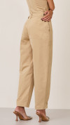 CALÇA SLOUCH ALFAIATARIA BEGE
