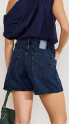 SHORT JEANS MOM FILIGRANA