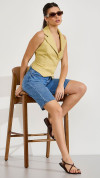 BERMUDA JORTS JEANS CLARO