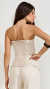 BLUSA STRAPLESS LINHO NOVÁRA