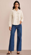 CAMISA LINHO BOLSO FRONTAL