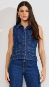 BLUSA PEPLUM JEANS