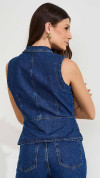 BLUSA PEPLUM JEANS