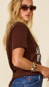 CAMISETA OVERSIZED CARANGUEJO MARROM