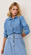 CAMISA JEANS CLARA FILIGRANA