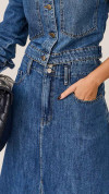 SAIA JEANS LONGA BARRA LARGA