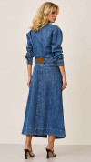 SAIA JEANS LONGA BARRA LARGA