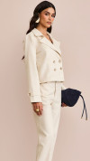BLAZER LINHO CROPPED MARTINGALE