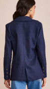 BLAZER LINHO COM FAIXA AZUL NOITE