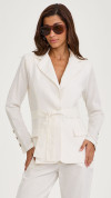 BLAZER LINHO COM FAIXA OFF WHITE