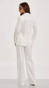 BLAZER LINHO COM FAIXA OFF WHITE