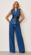 COLETE JEANS ALONGADO