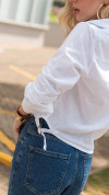 CALÇA JEANS WIDE LEG ESCURA