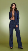 CALÇA JEANS WIDE LEG ALFAIATARIA - GLISS