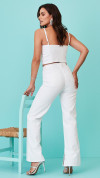 CALÇA WIDE LEG BRANCA