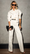 JAQUETA FEMININA SARJA OFF WHITE - GLISS