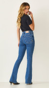 CALÇA FLARE CINTURA ALTA