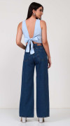 CALÇA MAXI WIDE CINTURA ALTA