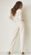 CALÇA WIDE LEG ALFAIATARIA LINHO NOVÁRA