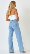 CALÇA WIDE LEG SHINE